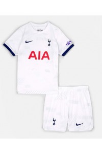 Fotbalové Dres Tottenham Hotspur Dětské Domácí Oblečení 2023-24 Krátký Rukáv (+ trenýrky)